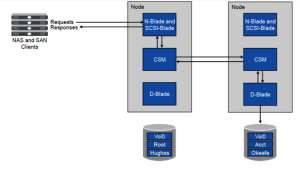 data flow on Neaapp C mode