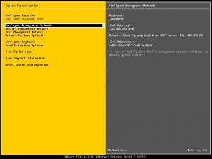 Configuration Ntework