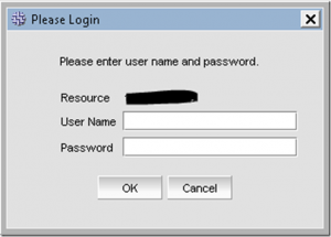 SAN Switch GUI console login