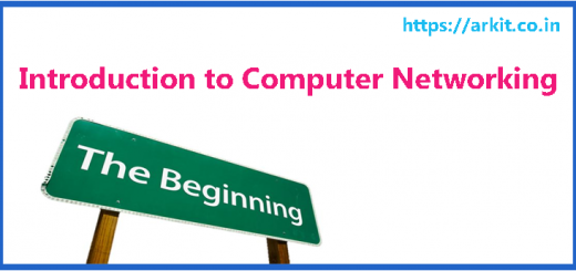 Introduction to computer networking