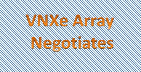 VNXe array negotiates EMC SAN