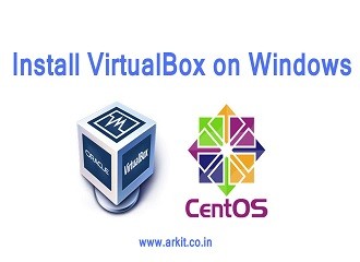 Centos Install Virtual Box on Windows