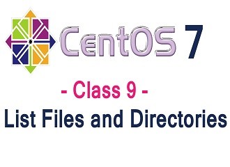Centos 7 ls Command to List files and Directories