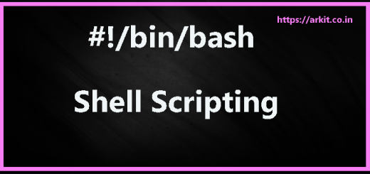 bash scripting