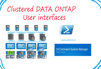clustered data ontap usesr interfaces