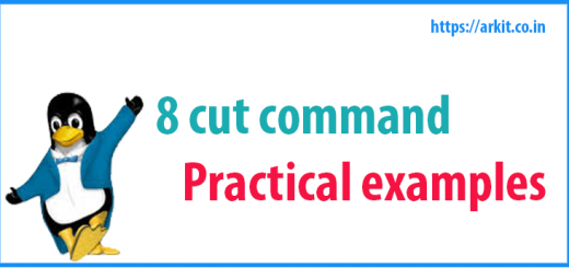 8 cut command practical examples Linux