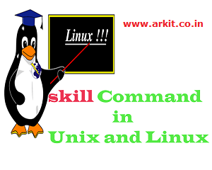 skill command in Unix and Linux