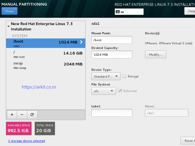 How to install Redhat Enterprise Linux 7 Step by Step Guide