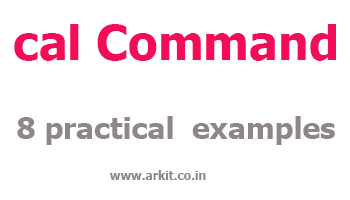 cal command