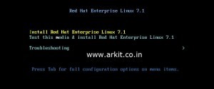 red hat enterprise linux 7 installation - 1