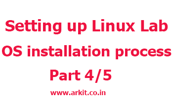 setting up Linux Lab - Red Hat Enterprise Linux 7 installation 1