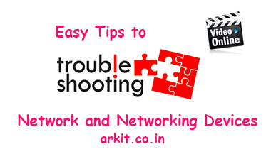 Troubleshooting Networking devices and testing using tools