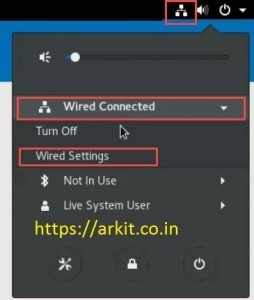To Customize Network IP Go here