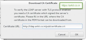 Ldap Certification Authentication