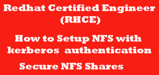 kerberized NFS Server Linux Simple way to setup