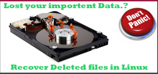 recover deleted files in Linux RHEL 5, RHEL 6, RHEL 7 how to recover data linux