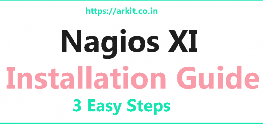 Nagios XI installation 3 easy steps