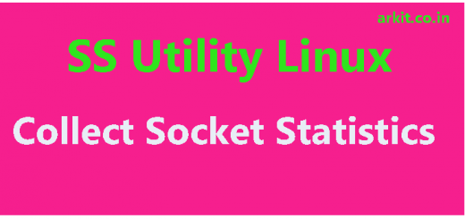 ss utility to investigate socket statistics
