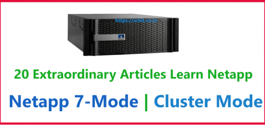 20 Extraordinary Articles Learn Netapp Storage 7mode - Cluster mode
