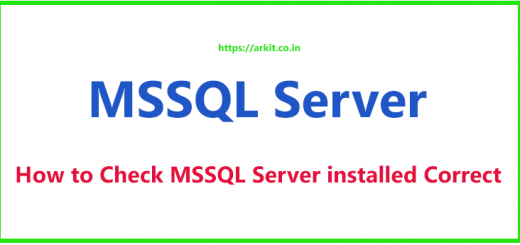 How to Check MSSQL Server installed correctly
