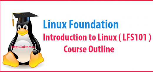 Linux Foundation Course LFS101 Introduction to Linux Outline