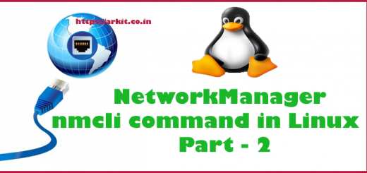 nmcli command part-2 Network Manager Linux