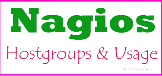 Nagios Core Hostgroups configure hostgroups