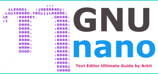 Editing Viewing Text files using Nano text editor RHEL 7