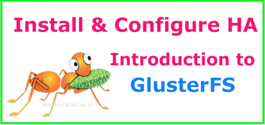 Introduction to Gluster File System Install Configure Gluster HA