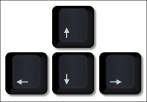 KeyBoard Arrow Keys to Navigate Curser Around