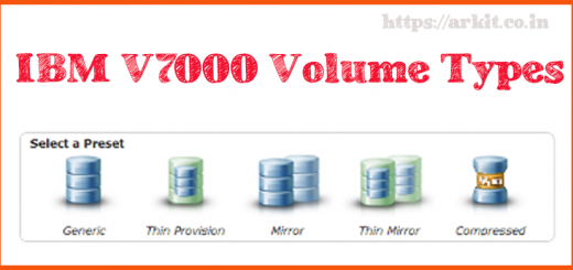 IBM V7000 Volume types explained SAN Admins should know