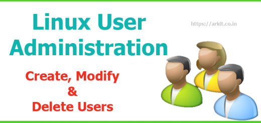 User Administration Creating Modifying and Deleting RHEL 7