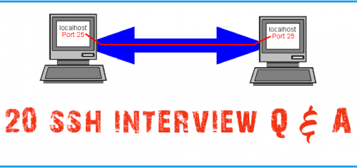 20 ssh Secure Shell Linux Interview Questions