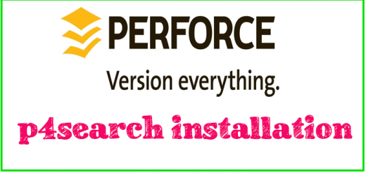 p4search perforce application installation in linux