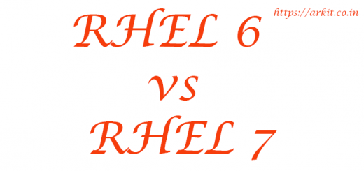 RHEL 6 vs RHEL 7 vs RHEL 6