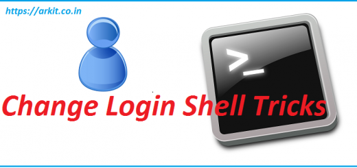 change login shell instantly or permanently