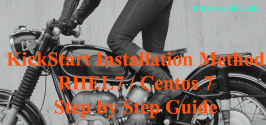 Automated OS Installation using Kickstart Method Linux RHEL7