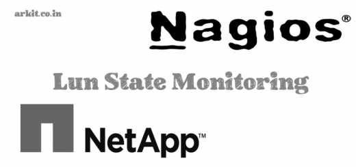 Netapp Lun state Monitoring using Nagios