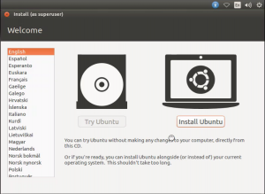 1 Install Ubuntu