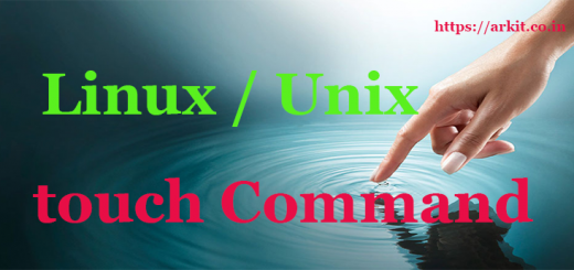 touch command unix touch command Linix