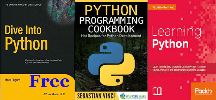 3 Python Programming Books Completely Free of Cost Just Download