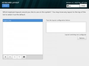 Keyboard Language Selection