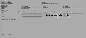 bond0 configuration IP Details