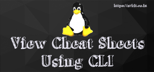 cheat command - create view interactive cheat sheets