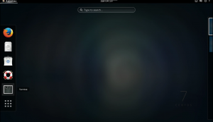 GNOME Desktop First Look