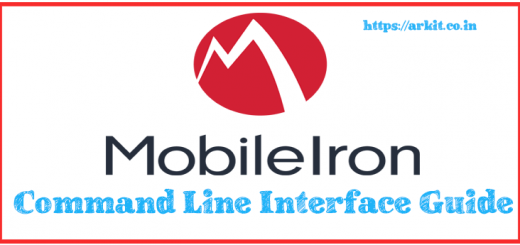 Mobileiron Command Line Interface Guide
