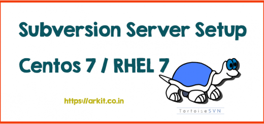 subversion server setup Linux SVN Server