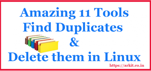 Amazing Tools Find Duplicate files and remove them