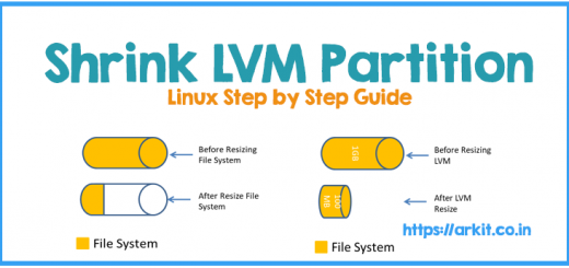 How To Reduce LVM Partition Size Linux