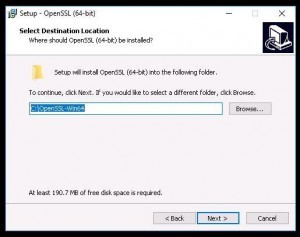how to check if openssl is installed on windows